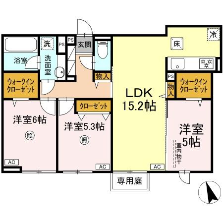 【間取り】 | トリシア寺塚