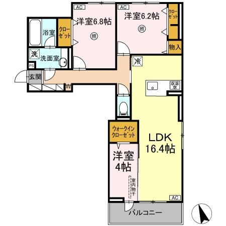 【間取り】 | トリシア寺塚