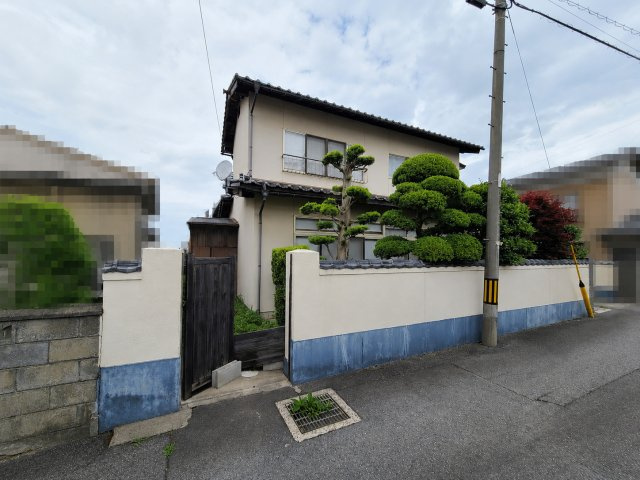 【前面道路含む現地写真】 | 古志原3丁目 売土地 630万円 | 前面道路含む外観写真です（建物解体更地にしてのお引渡しです）