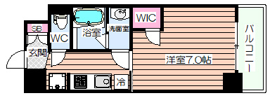 【間取り】 | コンフォリア・リヴ新梅田