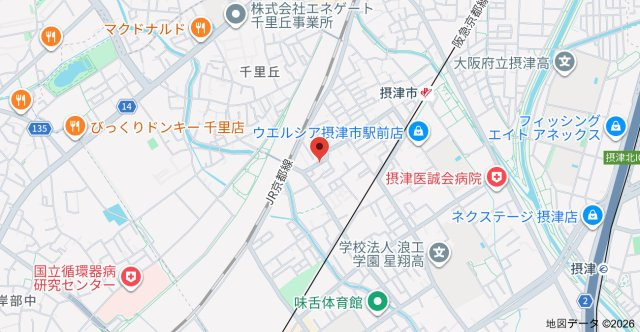 シルエーラ千里丘の地図