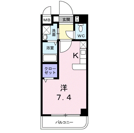 アウローラ冨士の間取り