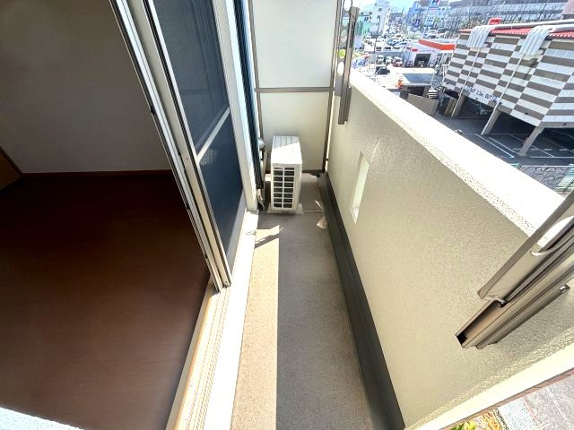 アウローラ冨士のバルコニー
