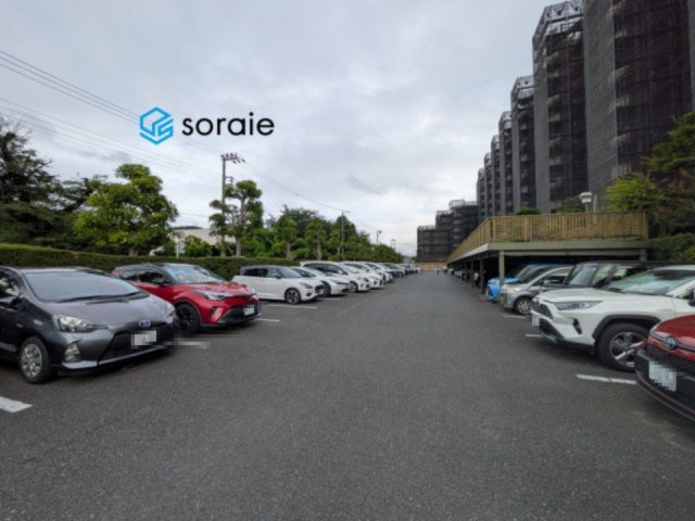 ガーデンシティ狭山壱号館の駐車場|2026/5/28撮影