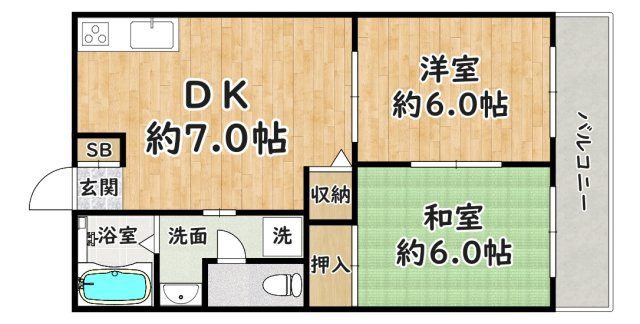 【間取り】 | MKハイツ