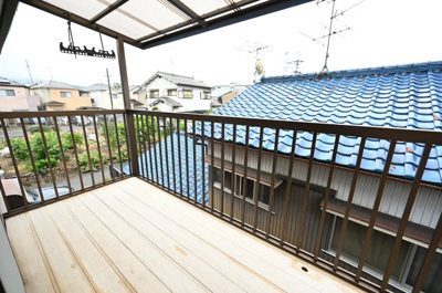 【バルコニー】 | 天理市櫟本町一戸建