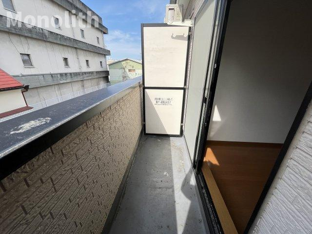 グリーンゲイブルズ大町のバルコニー