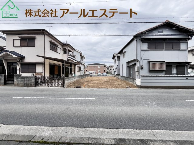 加古川市尾上町今福　　　山陽電鉄「尾上の松駅」徒歩５分の前面道路含む現地写真