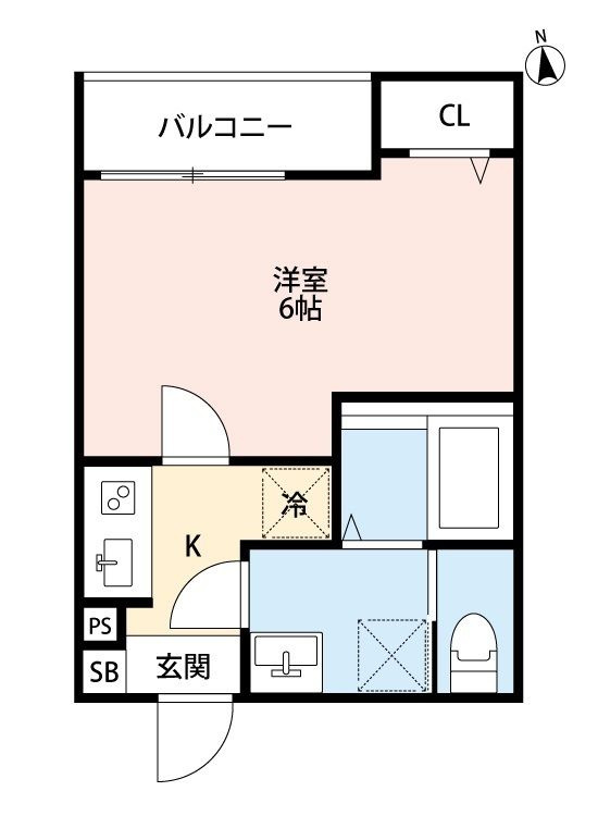 CRASTINE西尾久(クラスティーネニシオグ)の間取り