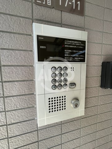 M's court(エムズコート)のセキュリティ|M's court　モニター付きインターフォン
