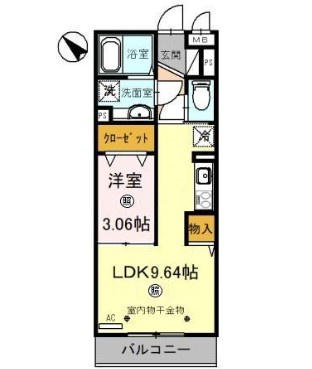 坂戸若葉エテルネルの間取り