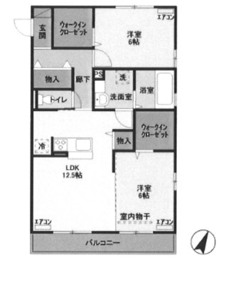シャルム・エステートの間取り