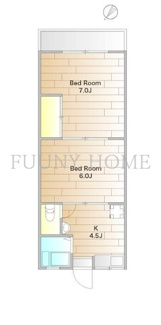 【間取り】 | ハナブサマンション
