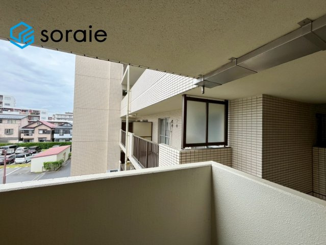 東建ニューハイツ入間　中古マンションのバルコニー|5/23撮影