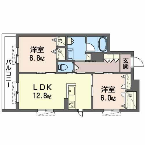 ＳｈａＭａｉｓｏｎ　Ｌａ　Ｖｉｅ　Ｉｄｅａｌｅの間取り