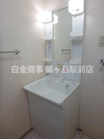 グランヴィルの洗面所|反転タイプになります