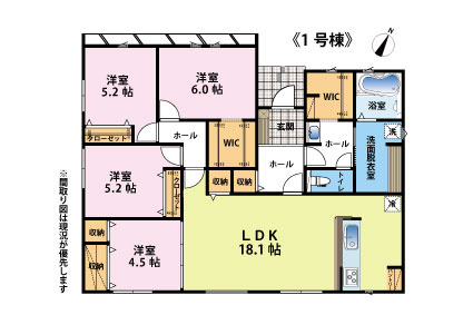 篠原西3丁目　新築戸建　2棟の間取り