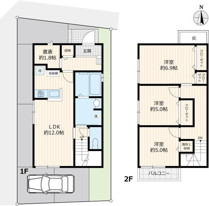 保木間5丁目戸建　A棟