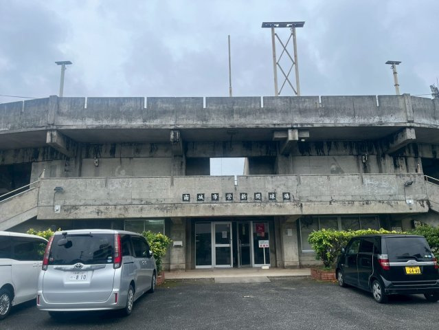 南城市佐敷新開新築戸建て　A号棟（エアコン1台プレゼント！）の周辺|佐敷新開球場まで徒歩1分