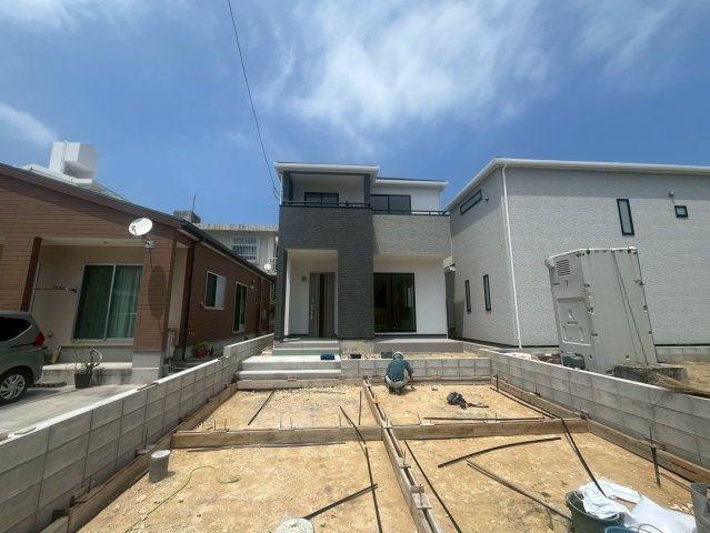 南城市佐敷新開新築戸建て　A号棟（エアコン1台プレゼント！）の外観|2026/5/31　現地写真
