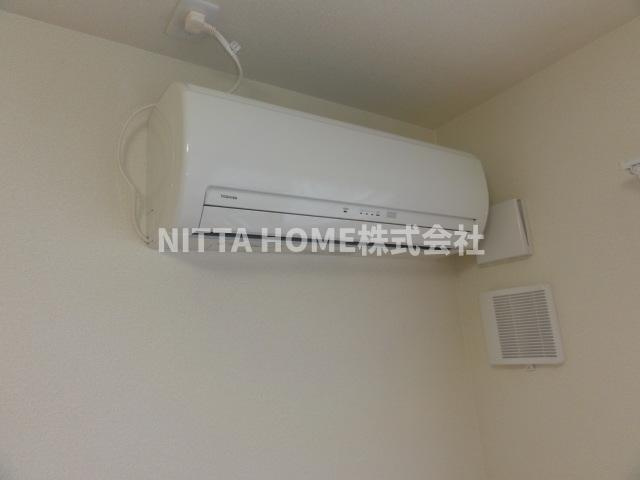 豊岡市日高町岩中のアパートの設備|エアコン完備はうれしいですね！！