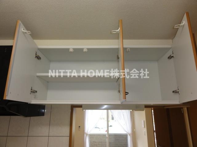 豊岡市日高町岩中のアパートの収納|キッチンの上部収納◇
