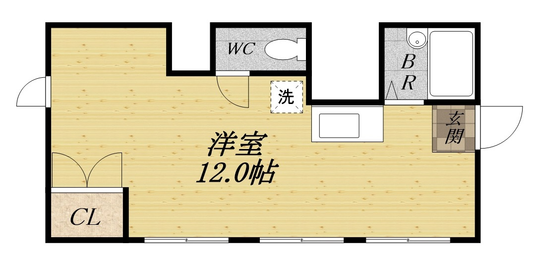 29ハイツの間取り