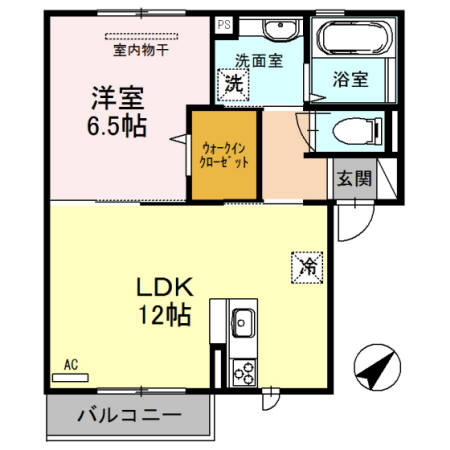 グリュックハイムの間取り