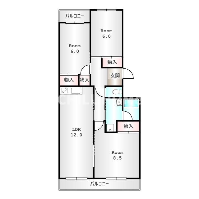 下石倉北ハイツの間取り|当社、チルホームのHPもご覧ください(^^)/物件情報多数♪