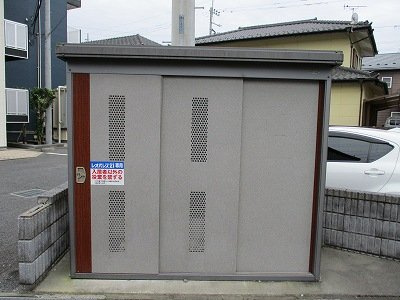 【その他】 | レオパレスグランエスポワールⅡ | 入居者様専用ゴミ庫となります