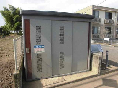 【その他】 | レオネクストミキフィールド | 入居者様専用ゴミ庫です。