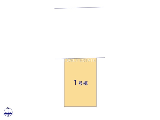 草加市新善町 新築分譲住宅 の区画図