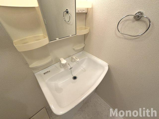 パシオーネA棟の洗面所