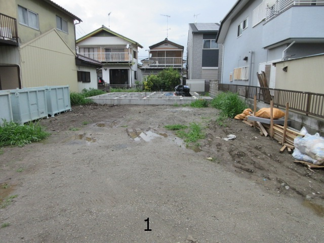 【仲介手数料無料】新築戸建　深谷市天神町9-16（全2棟）の前面道路含む現地写真