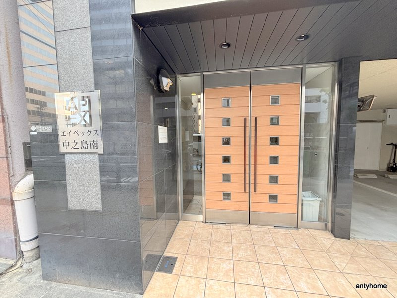 エイペックス中之島南のエントランス