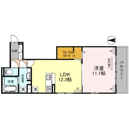 エラーブルの間取り