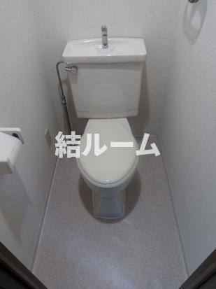 豊島区池袋本町１丁目の賃貸マンションのトイレ
