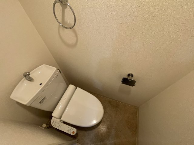 ベルトピア門口のトイレ|同物件別部屋写真