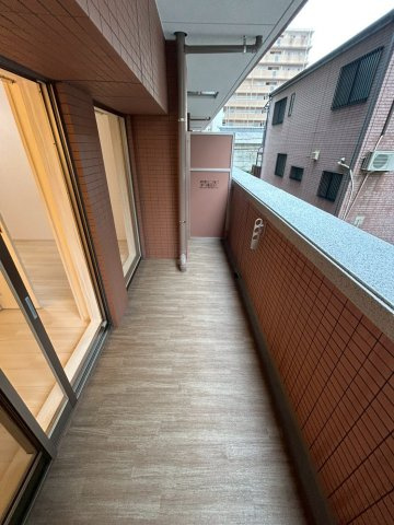 プレジオさくら夙川のバルコニー