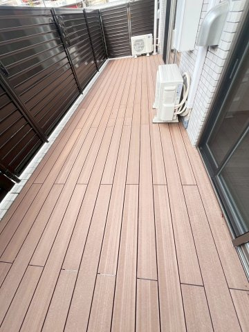 プレジオ西宮北口のバルコニー