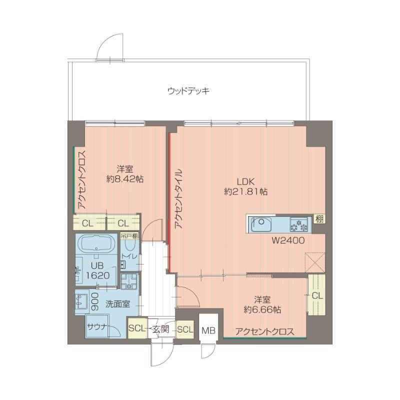 プレジオ西宮北口の間取り