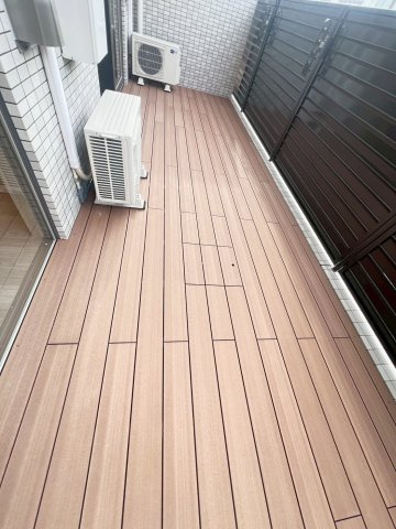 プレジオ西宮北口のバルコニー