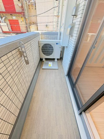 プレジオ西宮北口のバルコニー