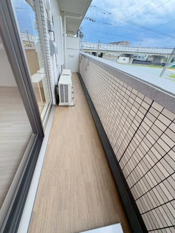 プレジオ西宮北口のバルコニー