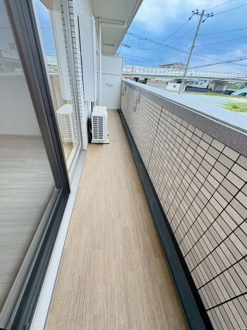 プレジオ西宮北口のバルコニー