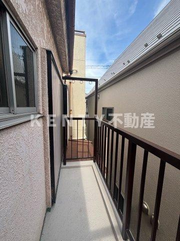 【バルコニー】 | 大田区北糀谷貸家 | バルコニー付きです