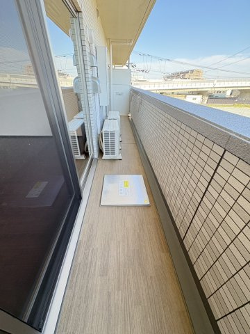 プレジオ西宮北口のバルコニー