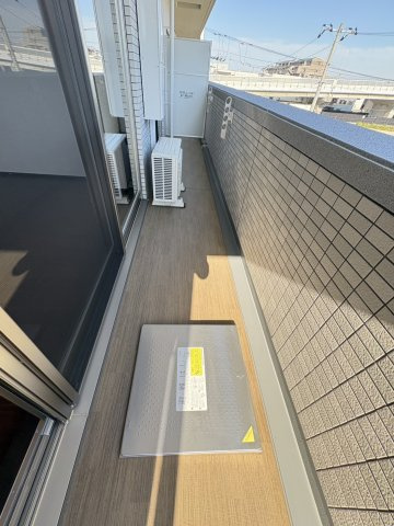 プレジオ西宮北口のバルコニー
