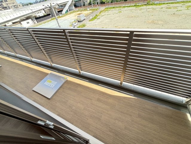 プレジオ西宮北口のバルコニー
