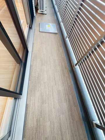 プレジオ西宮北口のバルコニー